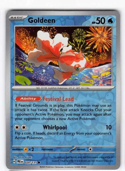 Goldeen - Prismatic Evolutions #020/131