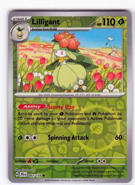 Lilligant - Journey Together #007/159