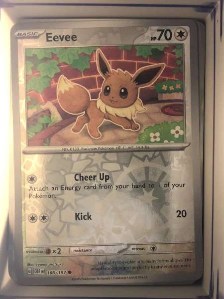 Eevee - Obsidian Flames #166/197