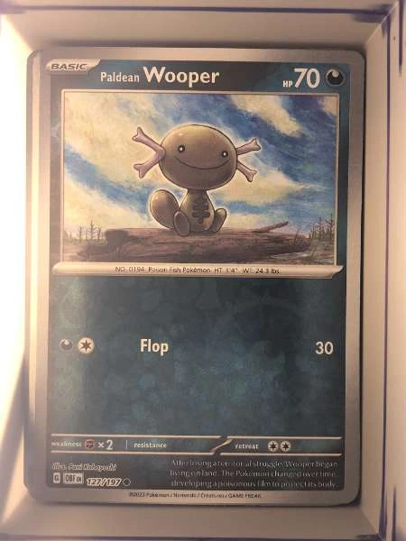 Paldean Wooper - Obsidian Flames #127/197