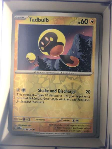 Tadbulb - Obsidian Flames #076/197
