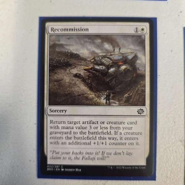 Recommission - The Brothers' War #022/287