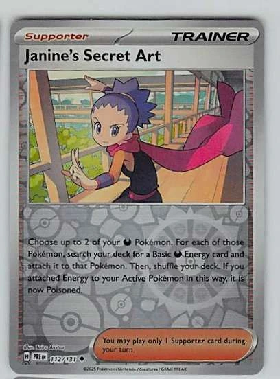 Janine's Secret Art - Reverse Holo #112/131