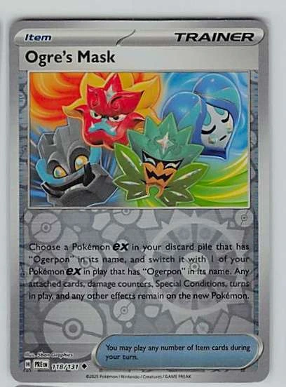 Ogre's Mask - Reverse Holo #118/131