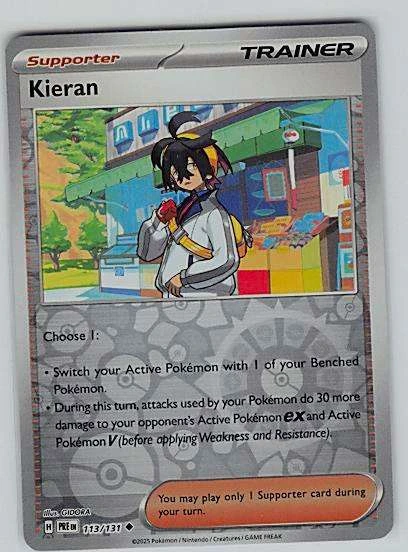 Kieran - Reverse Holo #113/131