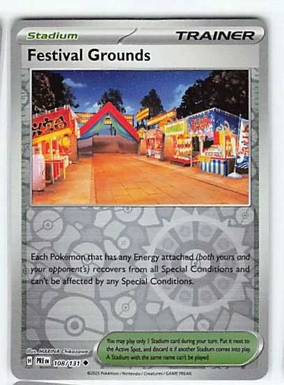 Festival Grounds - Reverse Holo #108/131