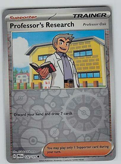 Professor's Research  - Reverse Holo #122/131