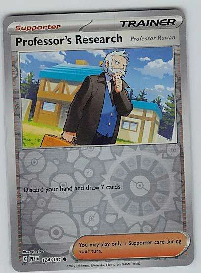 Professor's Research  - Reverse Holo #124/131