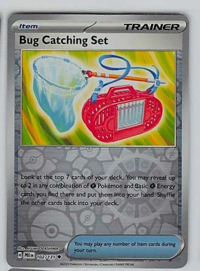 Bug Catching Set  - Reverse Holo #102/131