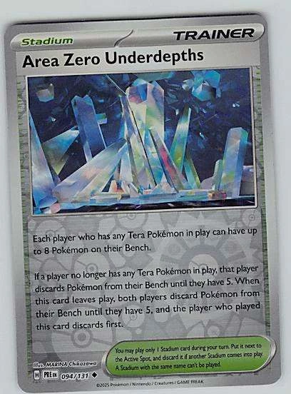 Area Zero Underdepths  - Reverse Holo #094/131