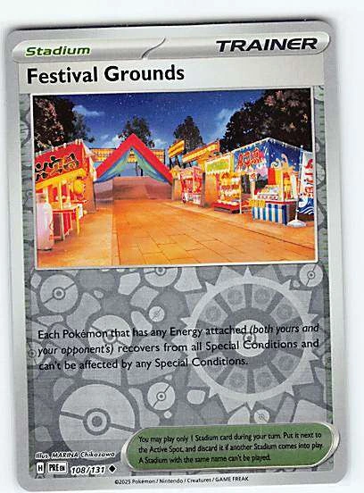 Festival Grounds  - Reverse Holo #108/131
