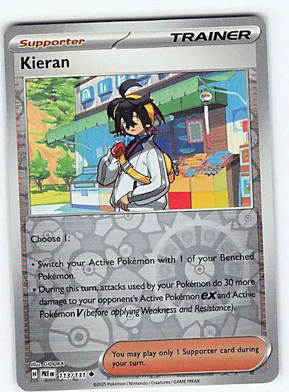 Kieran  - Reverse Holo #113/131