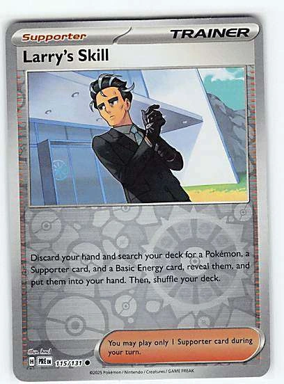Larry's Skill  - Reverse Holo #115/131