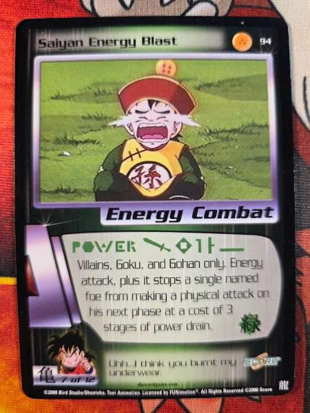 Saiyan Energy Blast - Saiyan Saga #94