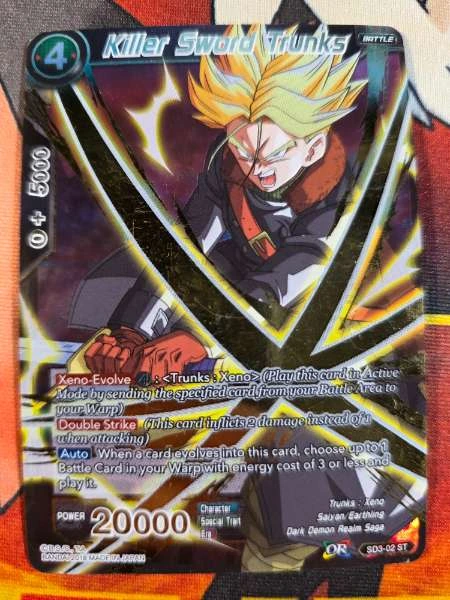 Killer Sword Trunks - Cross Worlds #SD3-02
