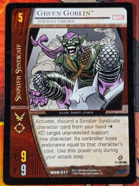 Green Goblin - Web of Spider-Man #MSM-017
