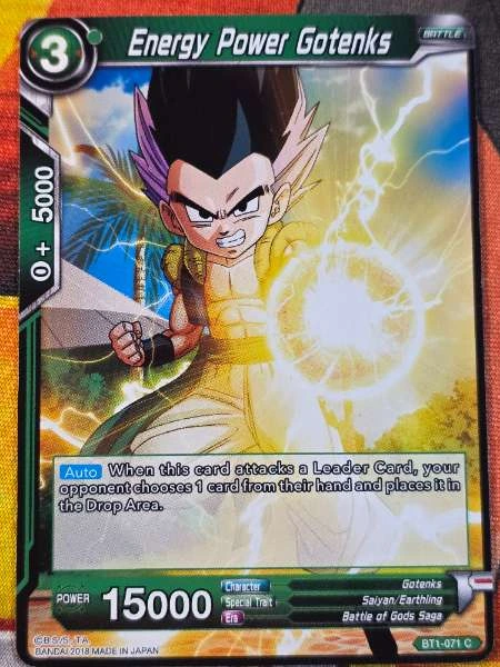 Energy Power Gotenks - Galactic Battle #BT1-071