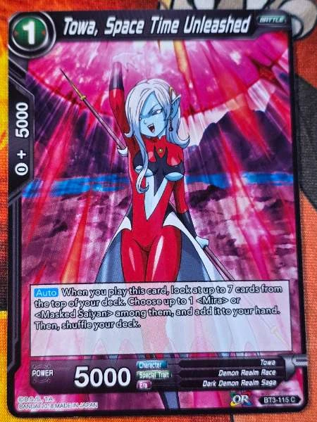Towa, Space Time Unleashed - Cross Worlds #BT3-115