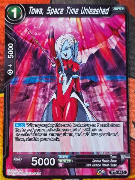 Towa, Space Time Unleashed - Cross Worlds #BT3-115
