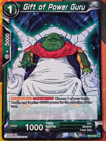 Gift of Power Guru - Colossal Warfare #BT4-052
