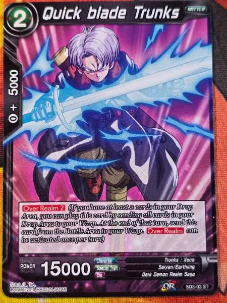 Quick blade Trunks - Cross Worlds #SD3-03