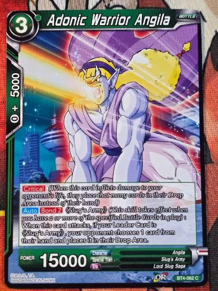 Adonic Warrior Angila - Colossal Warfare #BT4-062