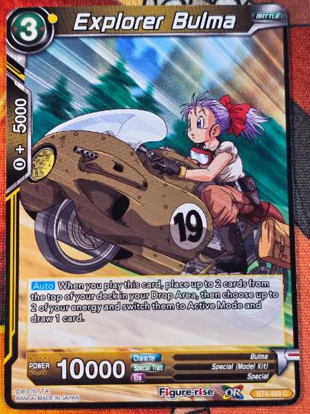 Explorer Bulma - Colossal Warfare #BT4-093