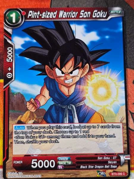 Pint-sized Warrior Son Goku - Cross Worlds #BT3-006