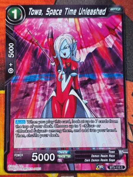 Towa, Space Time Unleashed - Cross Worlds #BT3-115
