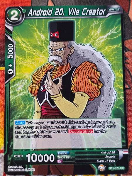 Android 20, Vile Creator - Miraculous Revival #BT5-070