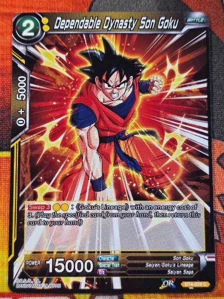 Dependable Dynasty Son Goku - Colossal Warfare #BT4-078