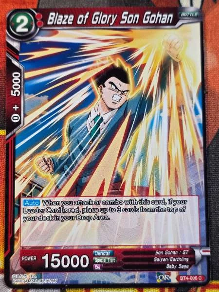Blaze of Glory Son Gohan - Colossal Warfare #006