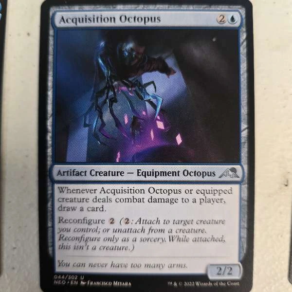 Acquisition Octopus - Kamigawa: Neon Dynasty #044/302