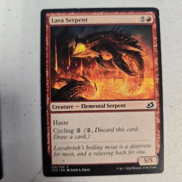 Lava Serpent - Ikoria: Lair of Behemoths #124/274