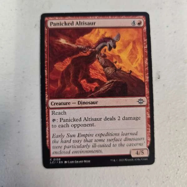 Panicked Altisaur - The Lost Caverns of Ixalan #0159