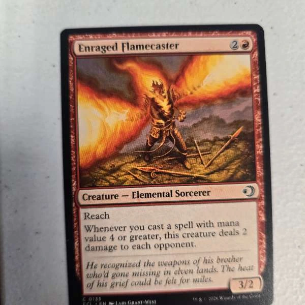 Enraged Flamecaster - Lorwyn Eclipsed #0135