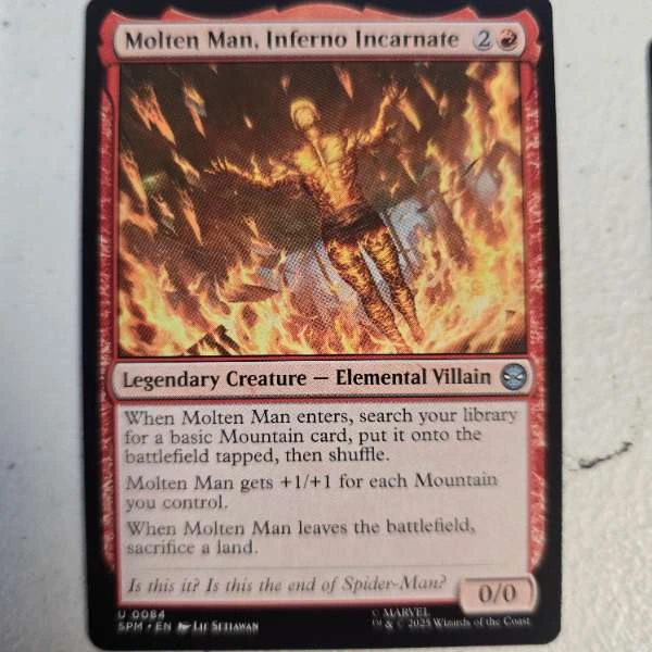 Molten Man, Inferno Incarnate - Marvel's Spider-Man #0084