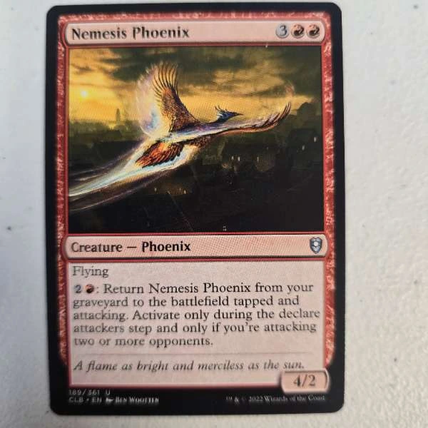 Nemesis Phoenix - Commander Legends: Battle for Baldur's Gate #189/361