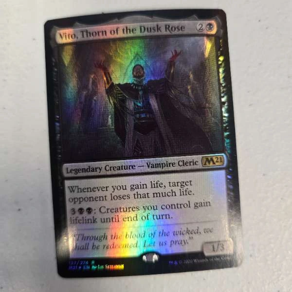 Vito, Thorn of the Dusk Rose - Core Set 2021 #127/274