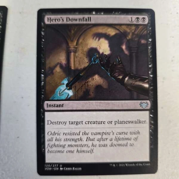 Hero's Downfall - Innistrad: Crimson Vow #120/277