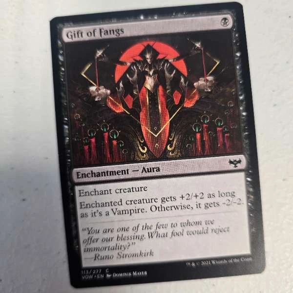 Gift of Fangs - Innistrad: Crimson Vow #113/277