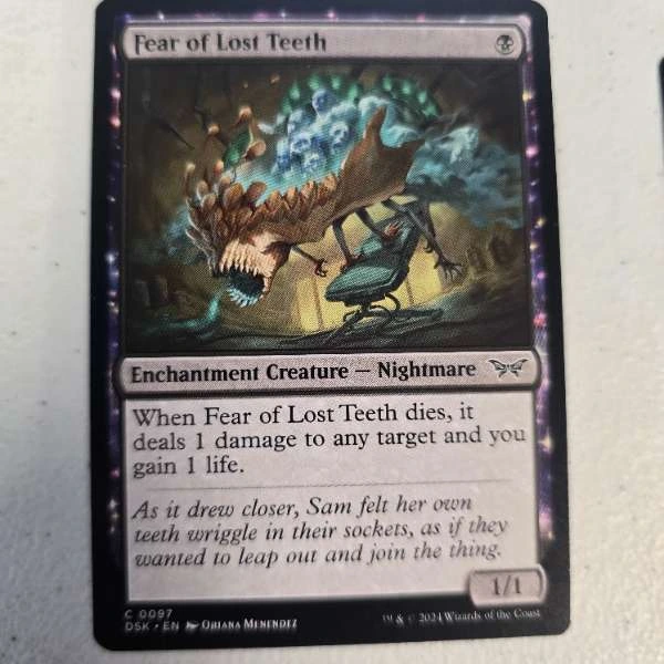Fear of Lost Teeth - Duskmourn: House of Horror #0097