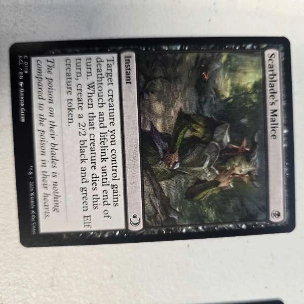 Scarblade's Malice - Lorwyn Eclipsed #0119