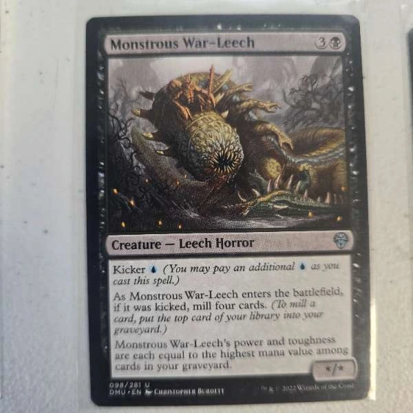 Monstrous War-Leech - Dominaria United #098/281