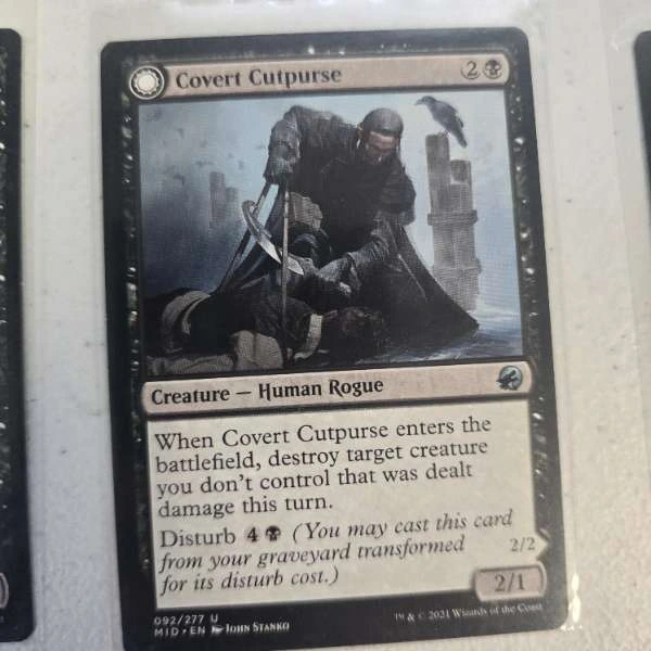 Covert Cutpurse - Innistrad: Midnight Hunt #092/277
