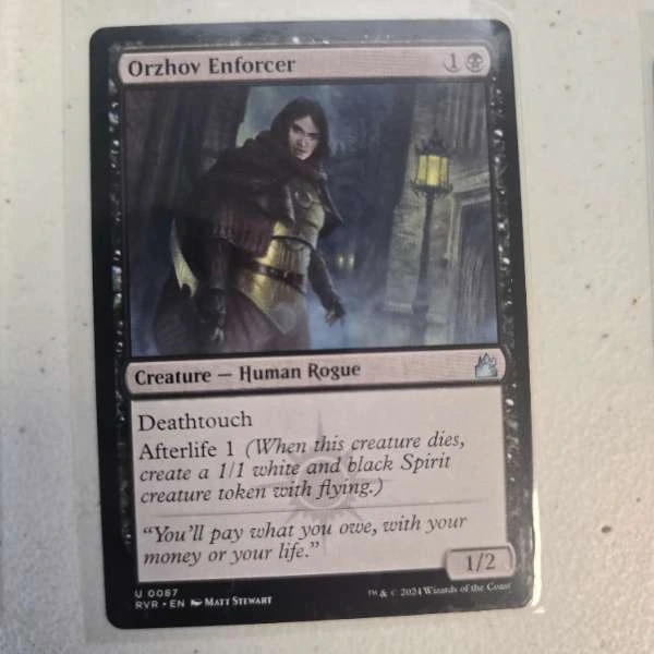 Orzhov Enforcer - Ravnica Remastered #0087