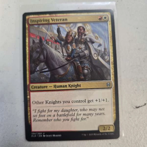 Inspiring Veteran - Throne of Eldraine #194/269