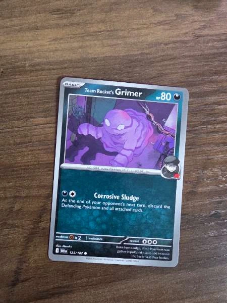 Team Rocket's Grimer - Destined Rivals #123/182
