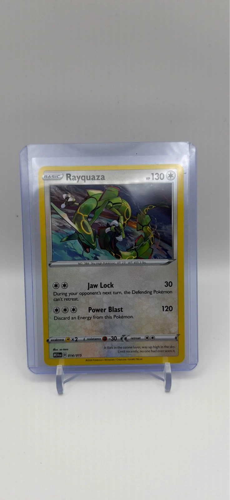 Rayquaza McDonalds Promo #014/015
