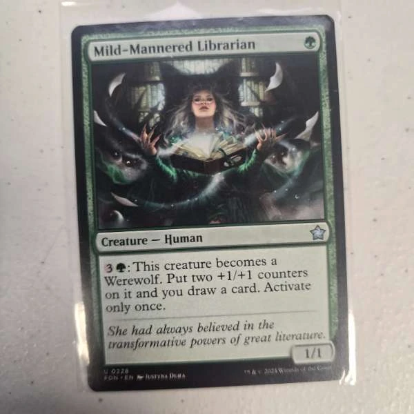 Mild-Mannered Librarian - Foundations #0228